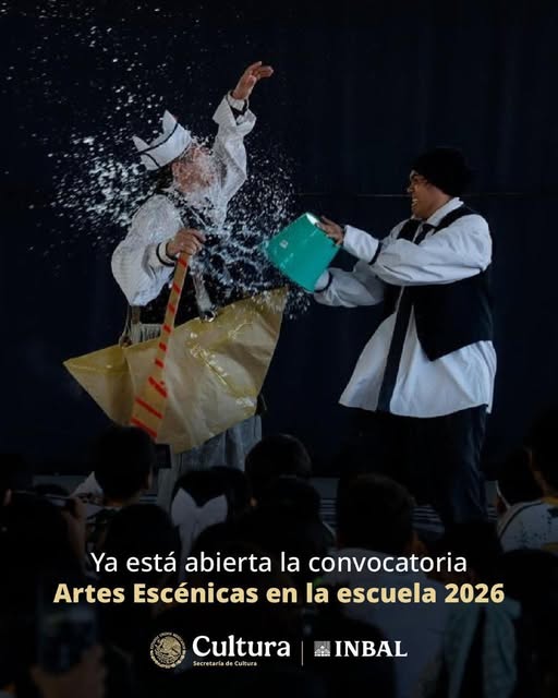 convocatoria Artes Escénicas en la Escuela 2026